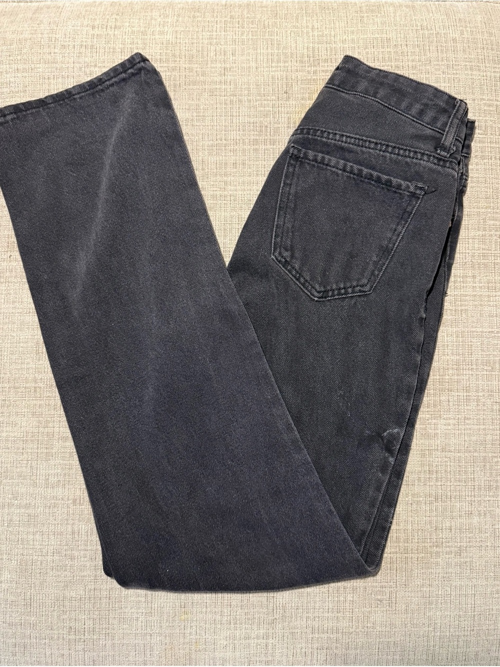 Black Boyfriend Jeans - Classic Relaxed Fit